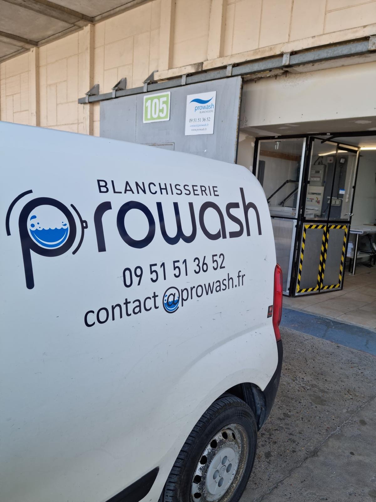 Préparation du linge professionnel Prowash